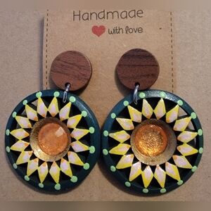 Handpainted earrings